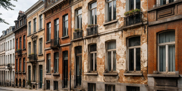 Peindre une façade à Bruxelles après diagnostic du support